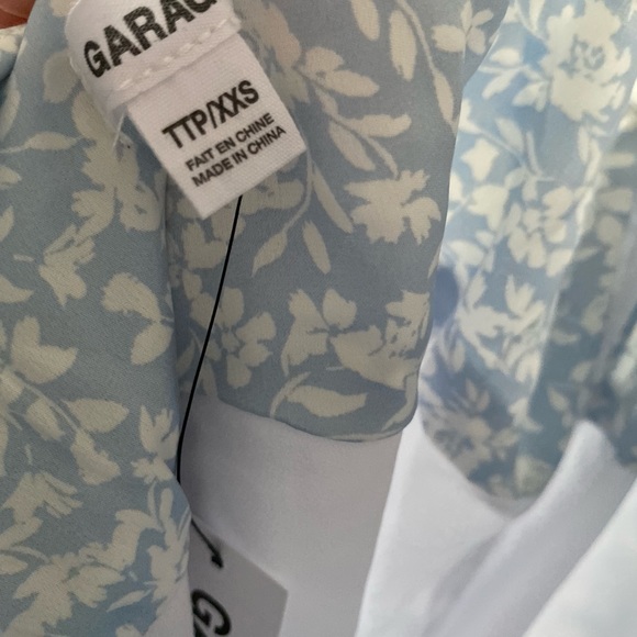 Garage floral blue dress - Picture 5 of 5